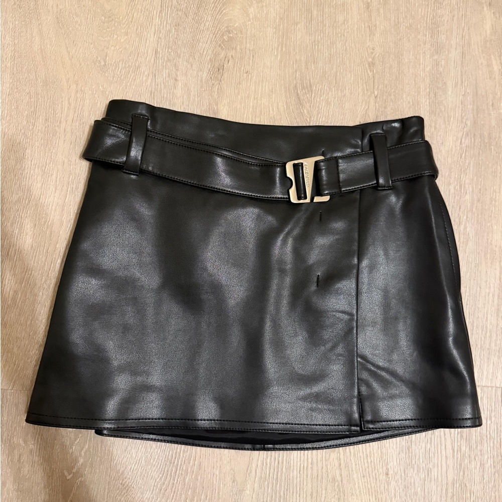 MISBHV vegan leather mini Skirt. Brand new. Size XS